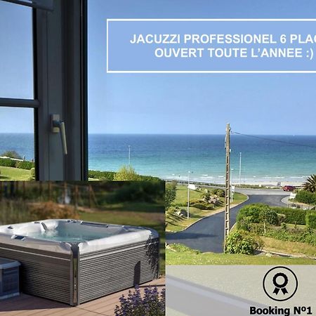 Jacuzzi Professionel Les Pieds Dans L'Eau Plage A 50 M Trévou-Tréguignec Dış mekan fotoğraf